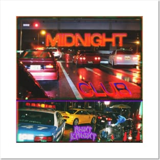 Midnight Club Racer [Black] Posters and Art